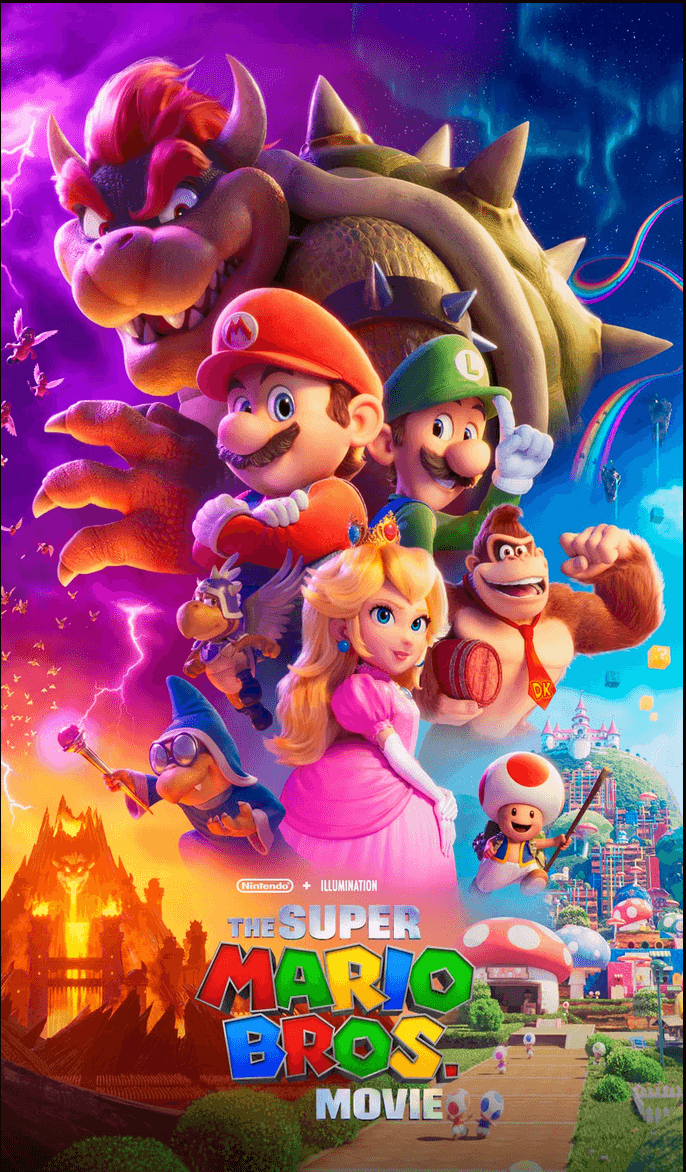 The Super Mario Bros. Movie Mendon Twin DriveIn, Mendon MA 01756